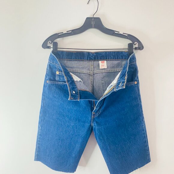 Vintage Levi’s 505 Cutoff Shorts — Americana Reimagined (W31 x L34) - Picture 4 of 13